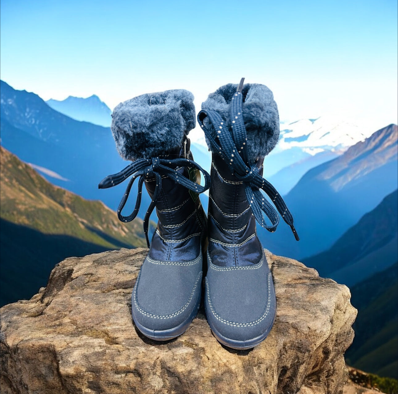 Richter Kinder Lofoten Winter Boots in Blau Herstellernummer: 159-196-035. ( Letzte Stück )