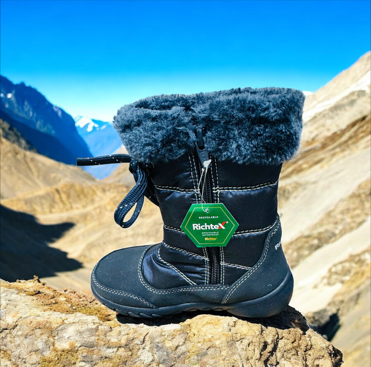 Richter Kinder Lofoten Winter Boots in Blau Herstellernummer: 159-196-035. ( Letzte Stück )