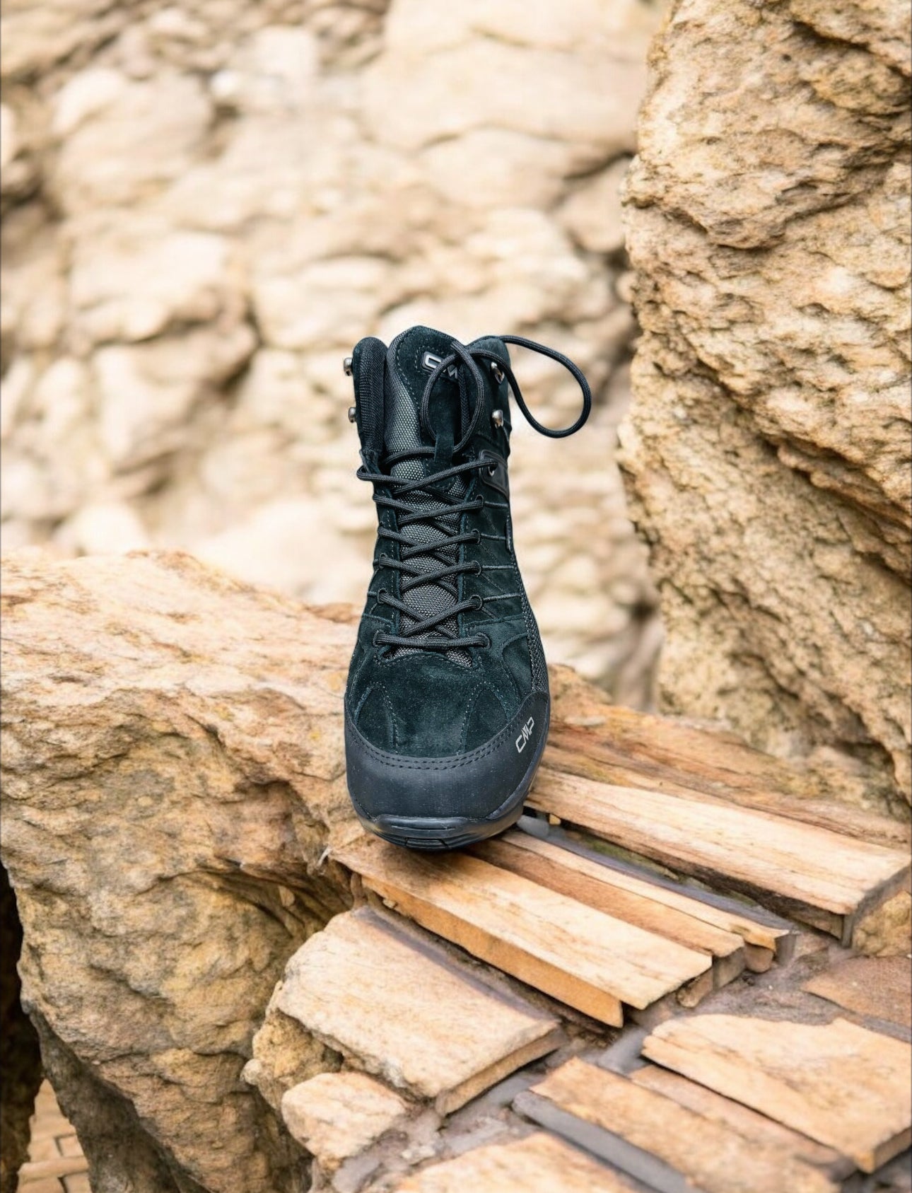 CMP HERREN RIGEL MID TREKKING SHUHE WP in Schwarz HERSTELLERNUMMER: 3Q12947 ( Letzte Stück )