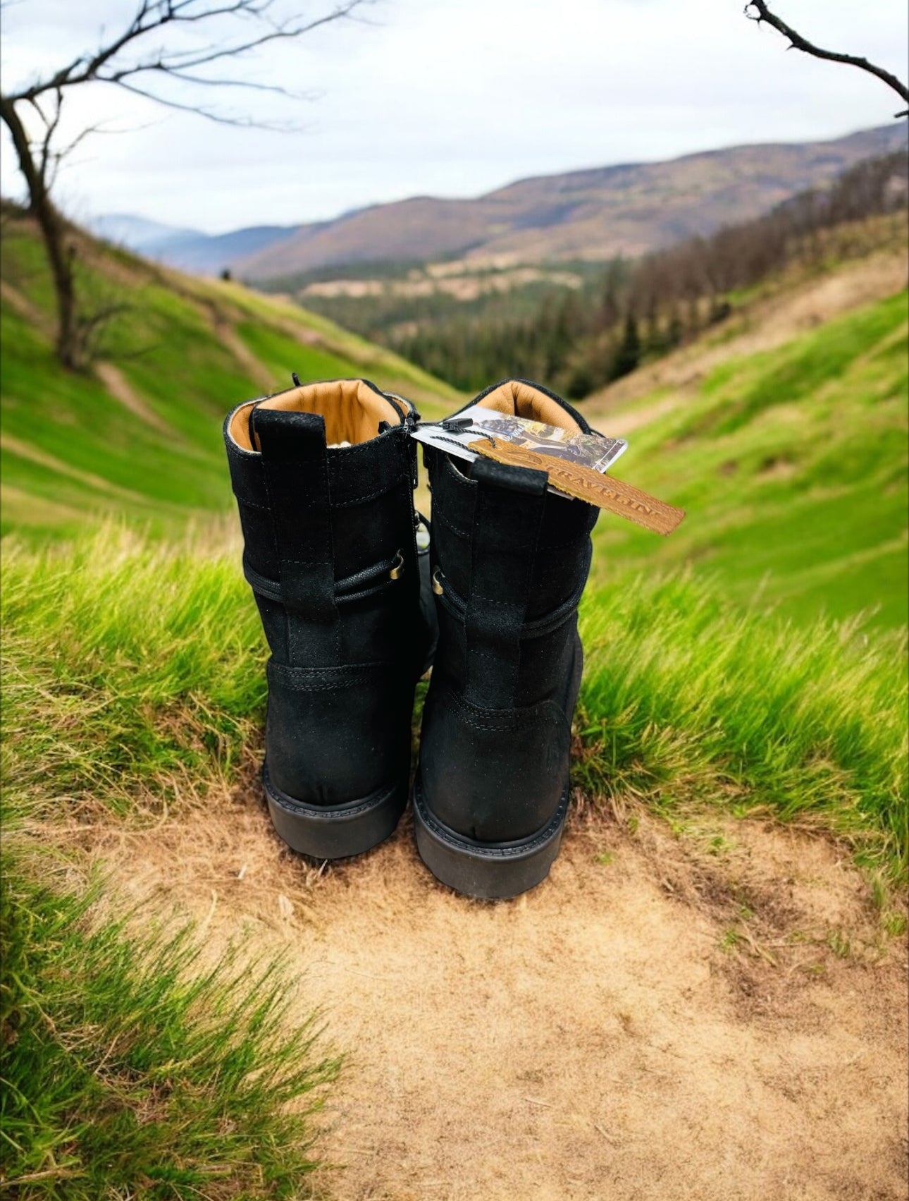 Travelin' Kvistrup Herren Stiefel in Schwarz ( Letzte Stück )