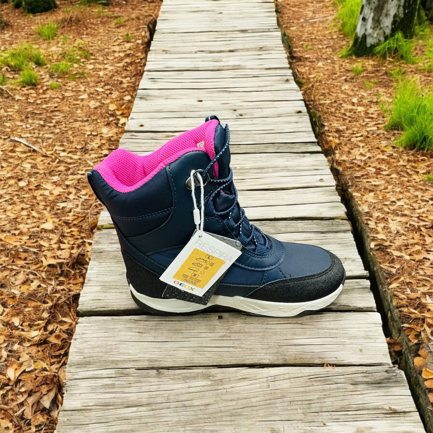 Geox Amphibiox J SENTIERO J SENTIERO G.B ABX B - GBK+NYL Kinder Stiefeln in NAVY /FUCHSIA Herstellernummer: J36FVB 054FU C4268 ( Letzte Stück )