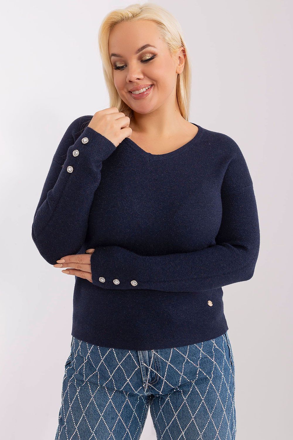  Pullover plus size model 190088 Factory Price 