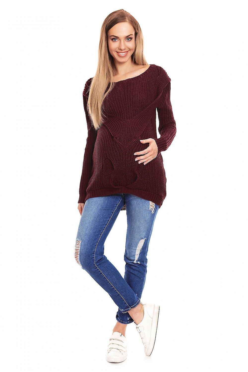  Schwangerschaft Pullover model 132031 PeeKaBoo 