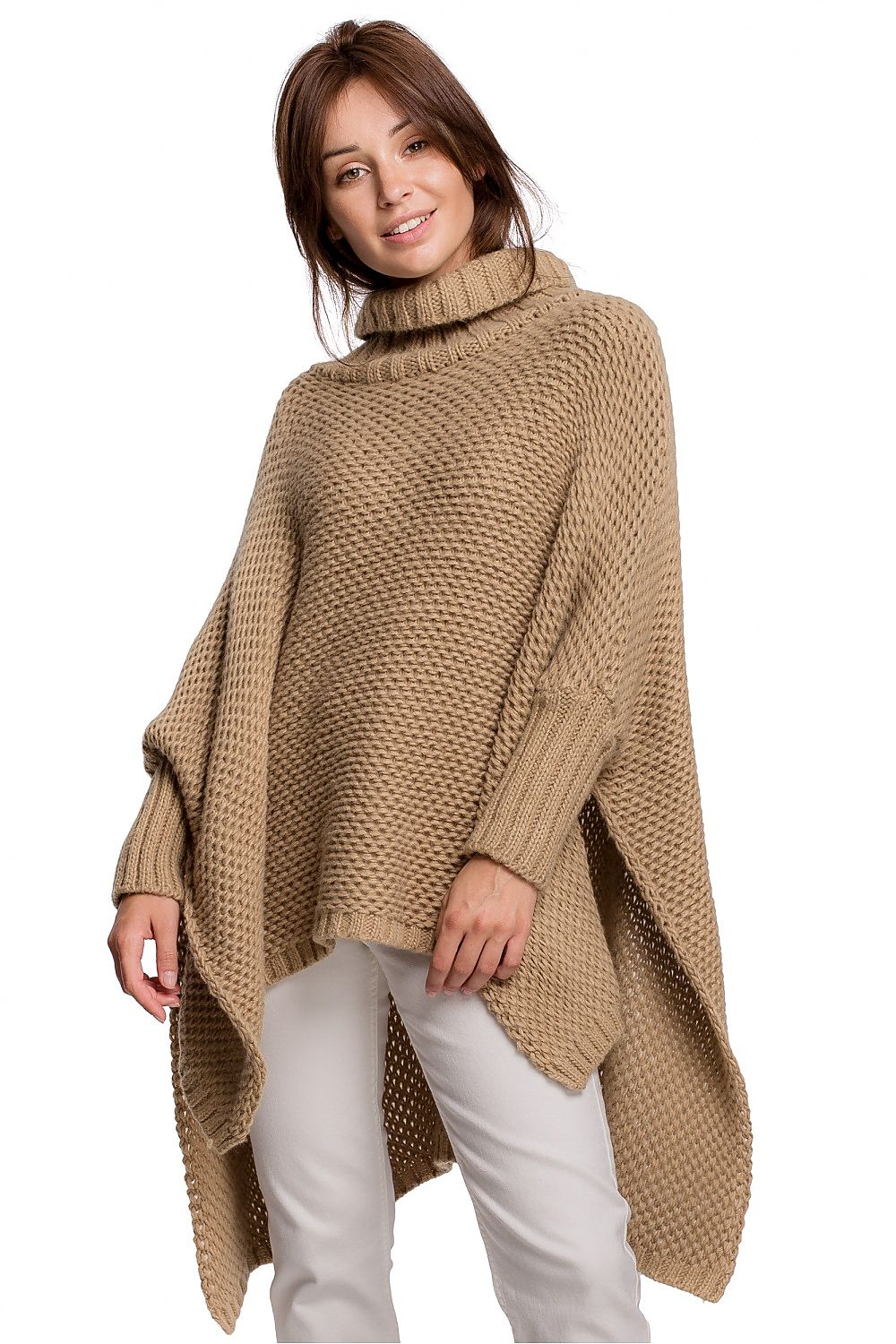  Poncho model 148264 BE Knit 