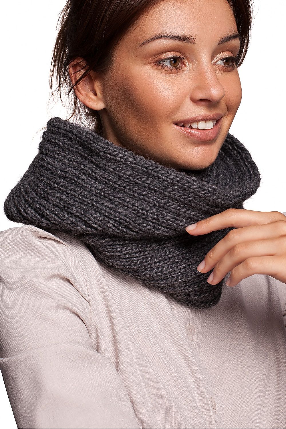  Schlauchschal model 148892 BE Knit 