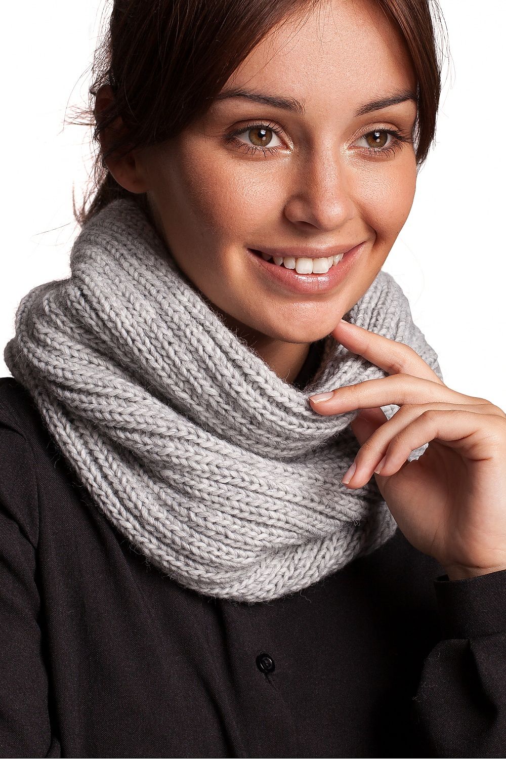  Schlauchschal model 148894 BE Knit 