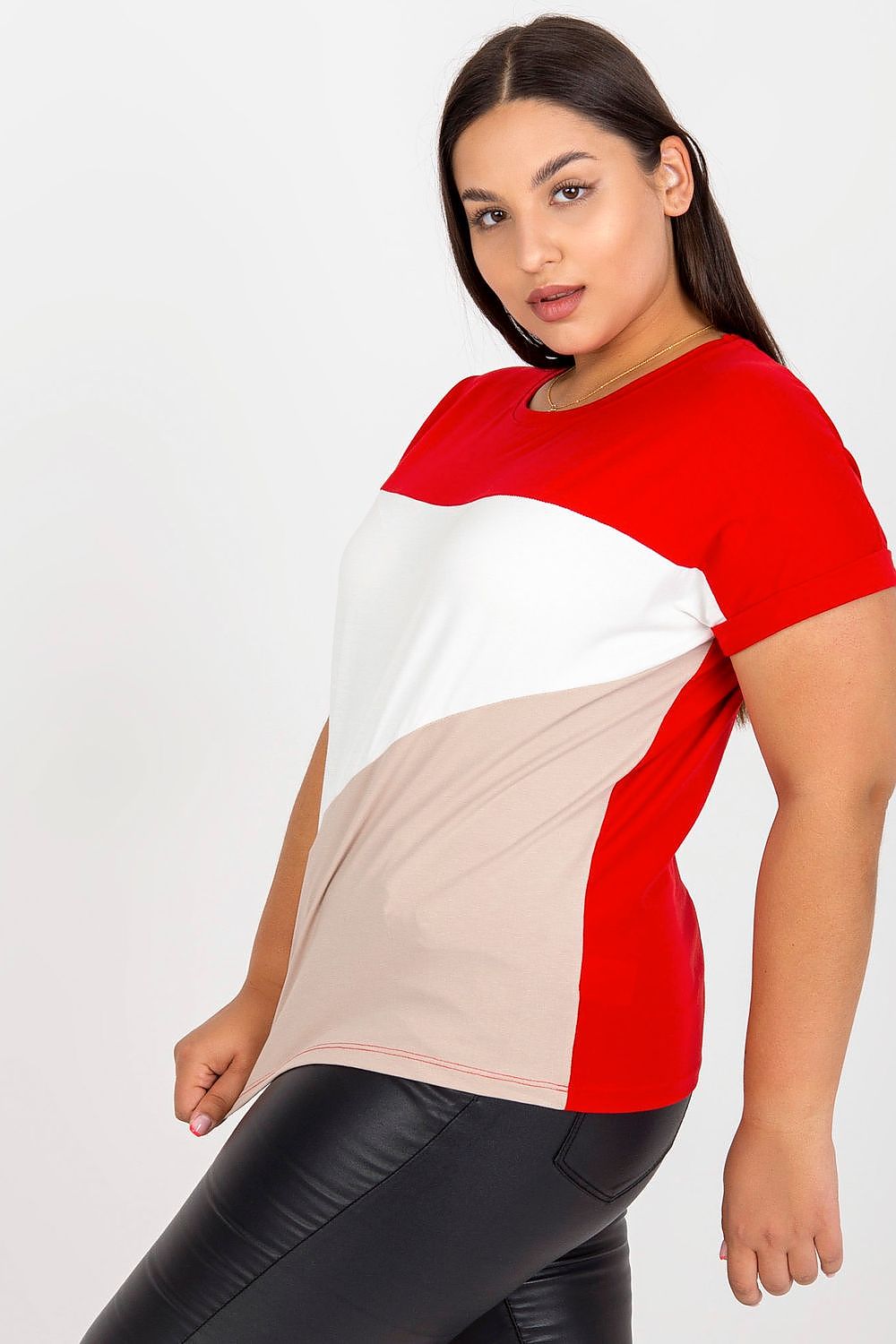  Plus-Size T-shirt model 166733 Relevance 